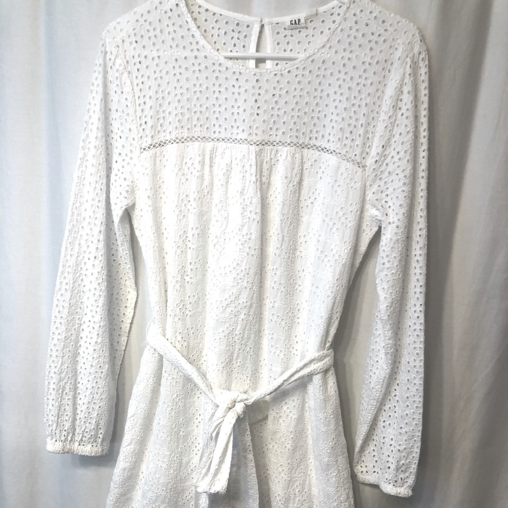 Gap Eyelet Dress w/ pockets